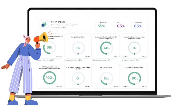 Personne qui communique sur Zei